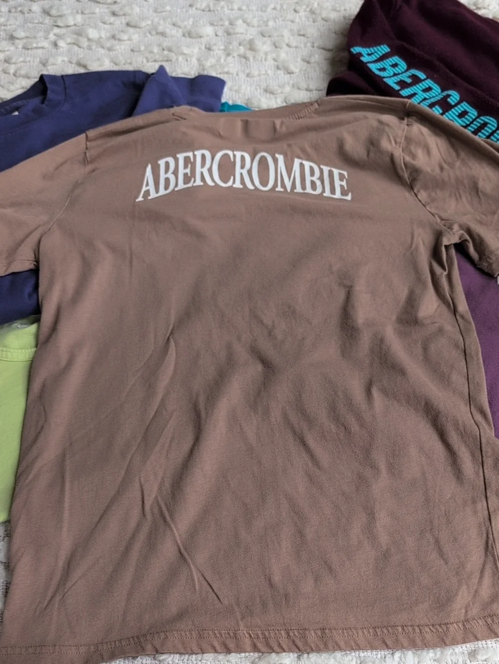 Abercrombie Kids 13/14 Large Kids Boys Tee Bundle Lot Long Sleeve Pullover
